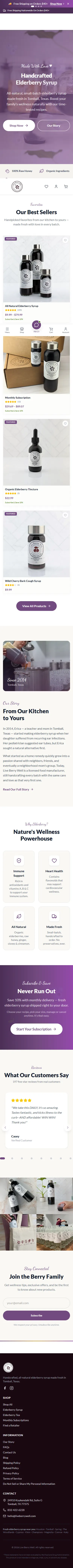 The liveberrywell.com homepage on a phone